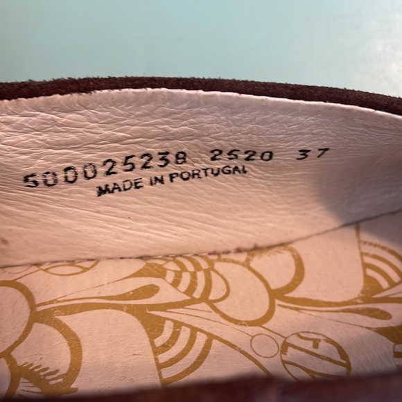 Fly London YAZ Wedge Shoes in Espresso Brown Suede, Size 37 Euro/6.5 US - Picture 11 of 13